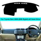 2 слоя крышка приборной панели автомобиля тире коврик ковер накидка для Toyota MARK X 2004 - 2009 Reiz 2005 - 2009 Авто козырек от солнца приборная панель Крышка