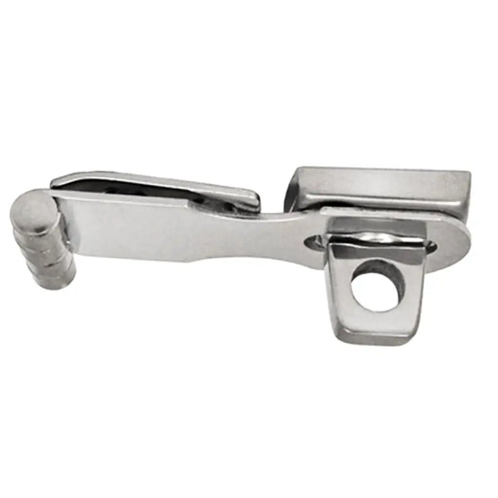 

Padlock Latch - Safety Door Hasp Staple Lock Clasp - Deck Hardware