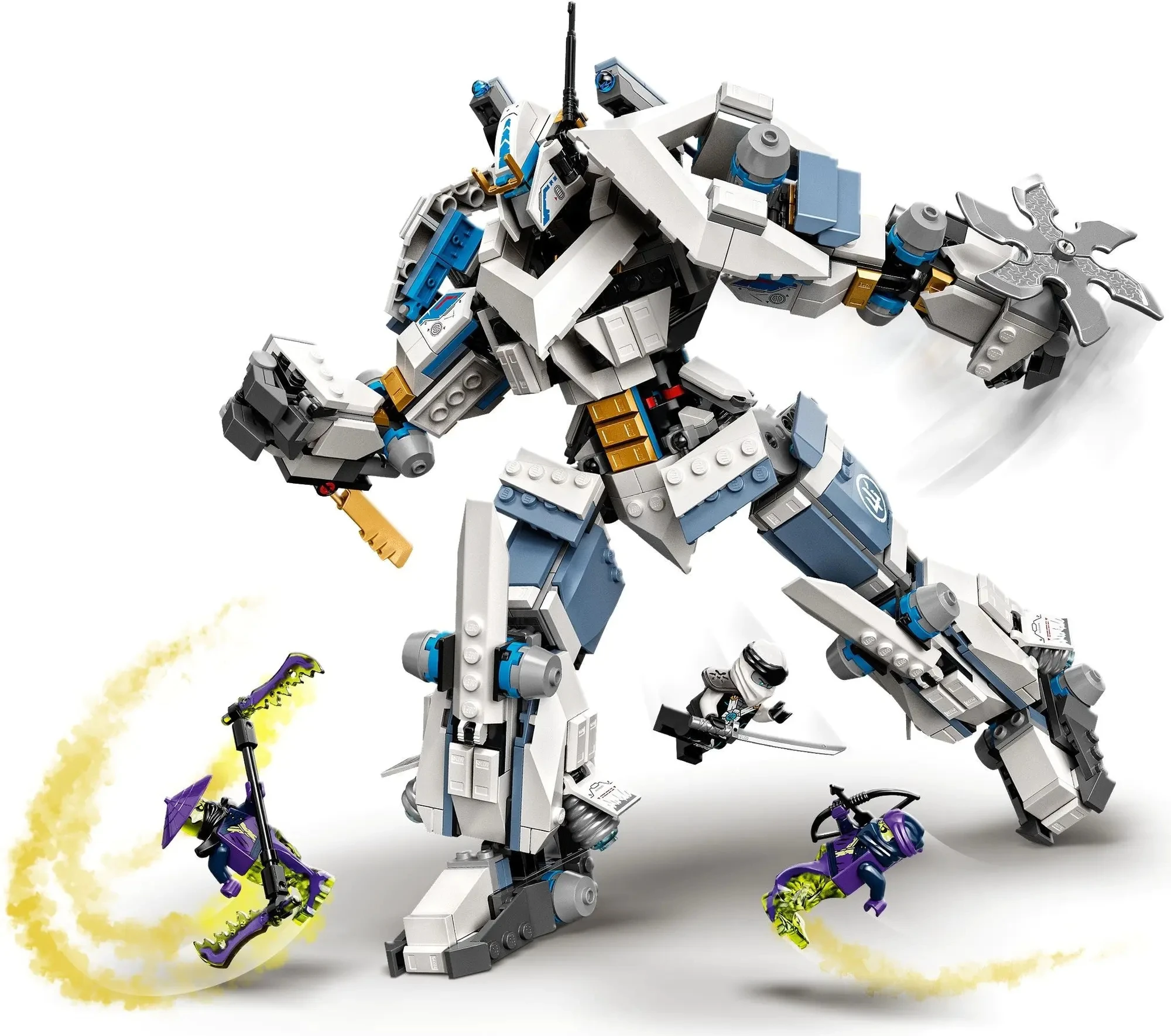 

71738 Top Gift for Kids Robot Building Block Tcoys