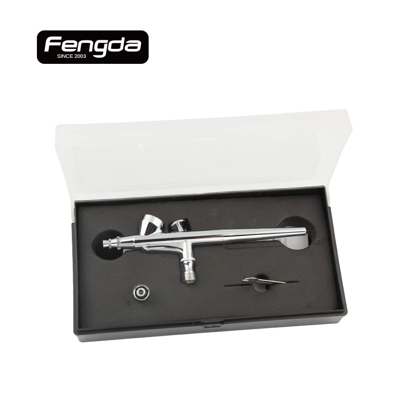 FENGDA BD-207 Аэрограф пистолет живопись для лица тела татуировки ручные инструменты гравитационный Тип подачи