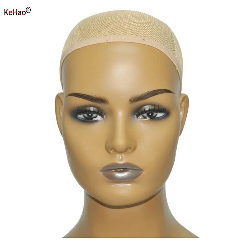 Голова парика реалистичный Темный fleshtone Женский манекен для дисплея парик шляпа