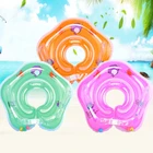 Плавательные Детские аксессуары, защитное кольцо для шеи, поплавок для младенцев, круг для купания, надувной круг для новорожденных