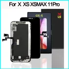 ЖК-дисплей GX OLED для iPhone X Xs Max, сенсорный экран с дигитайзером в сборе для iPhone 11 Pro Max