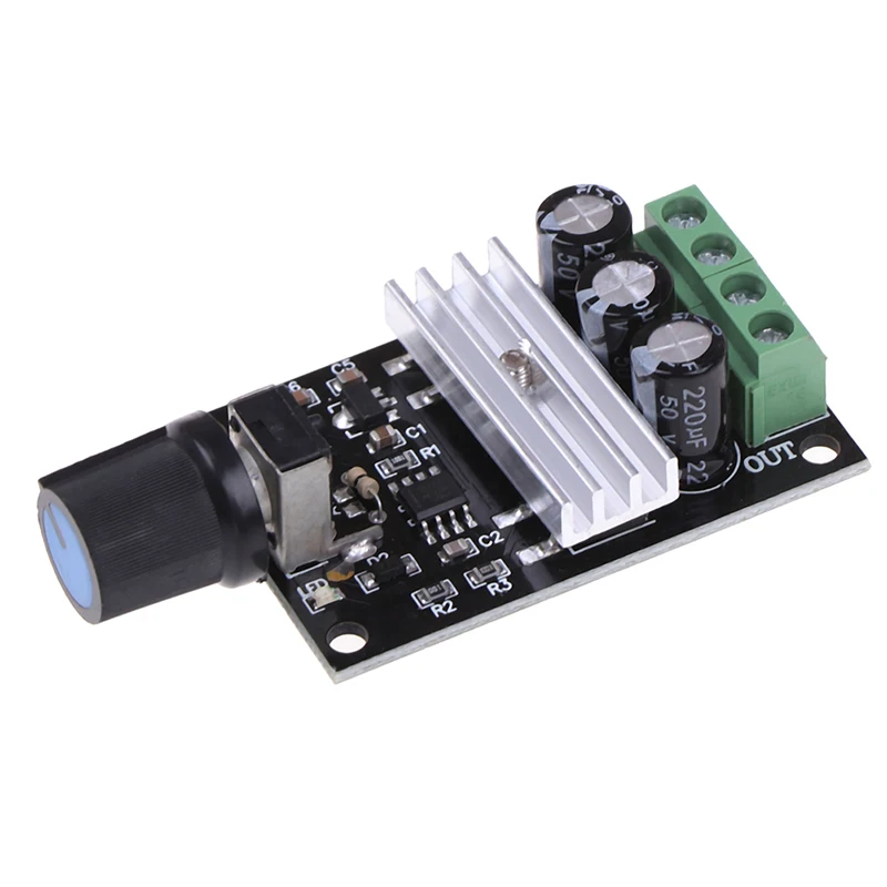 Новый горячий DC 6V 12V 24V 28VDC 3A 80W ШИМ регулятор скорости двигателя 1 шт|Контроллер