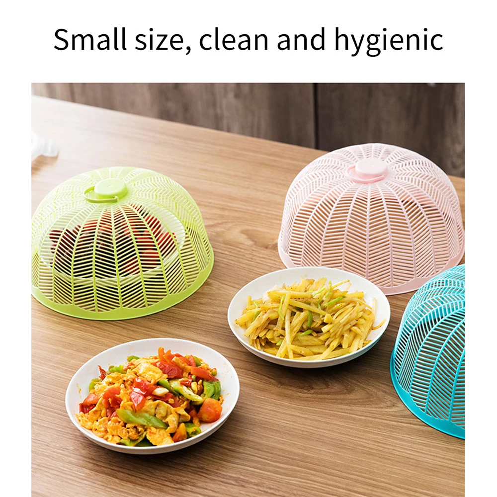 26cm food cover kitchen set dishes easy to clean heat insulation table leftover dust protective | Дом и сад