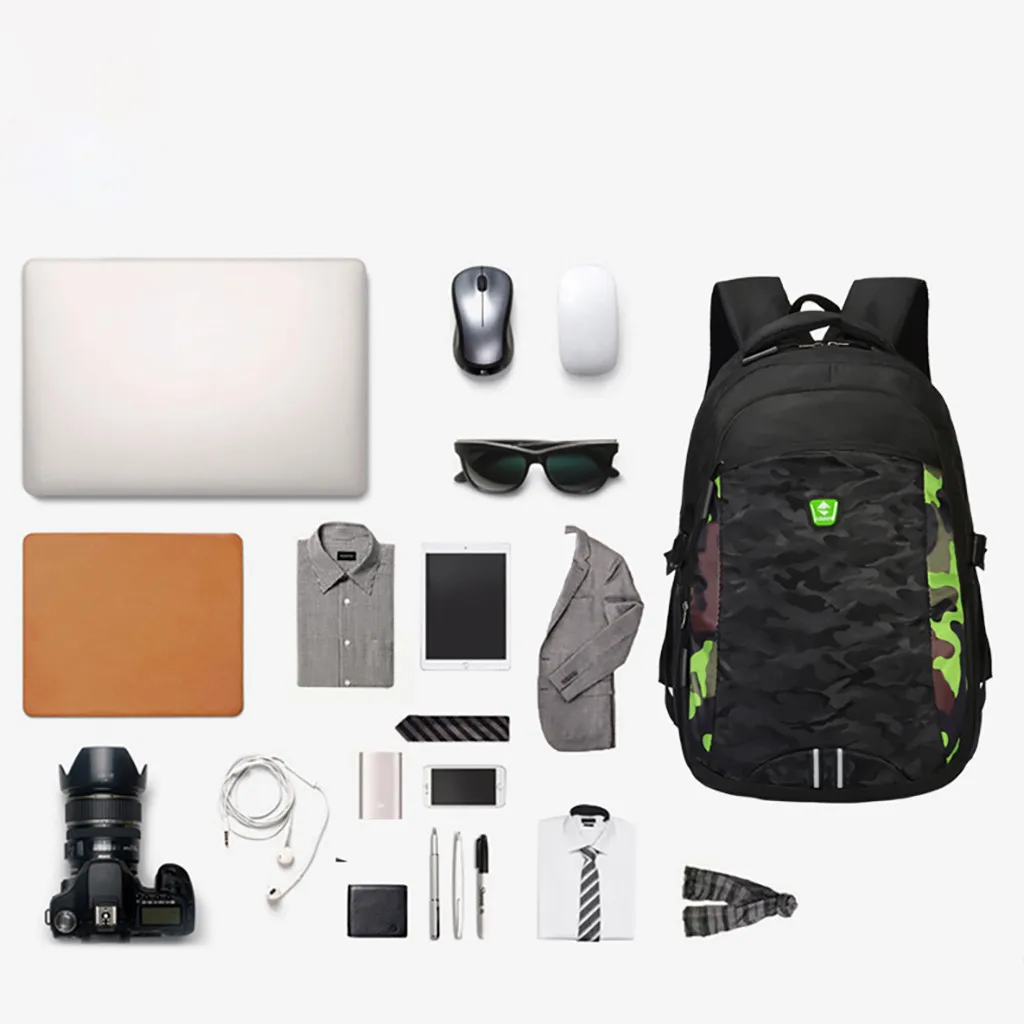 Школьный или дорожный рюкзак унисекс вместительный ранец для учеников младшей и