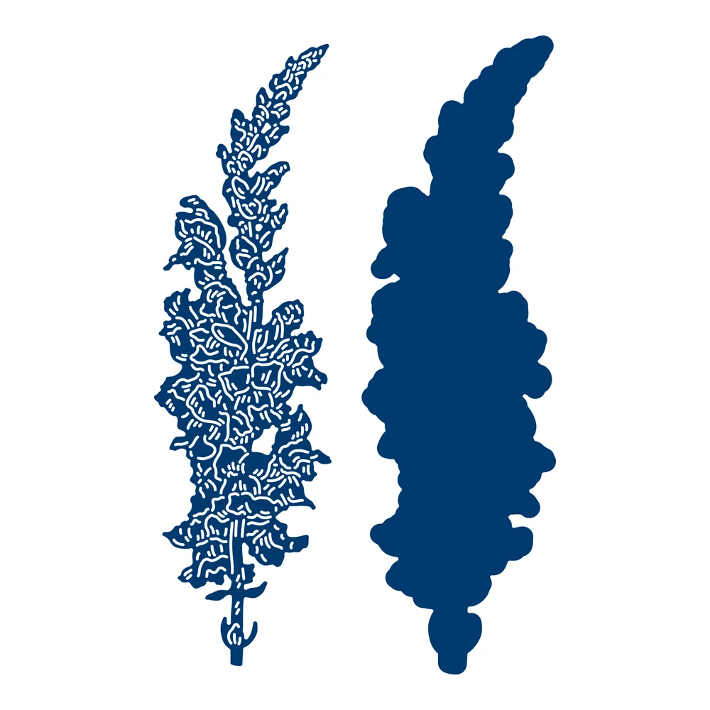 

Scintillating Snapdragons Metal Cutting Dies for DIY Scrapbooking Crafts Dies Cut Stencils Maker Photo Album Template Handmade