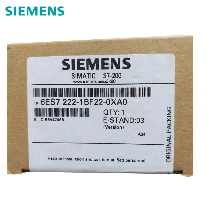 Совместимый модуль цифрового вывода Simatic S7-200 6ES7222-1BF22-0XA0 6ES7 222-1BF22-0XA0 EM222 8DO DC 24V 6ES72221BF220XA0 on.