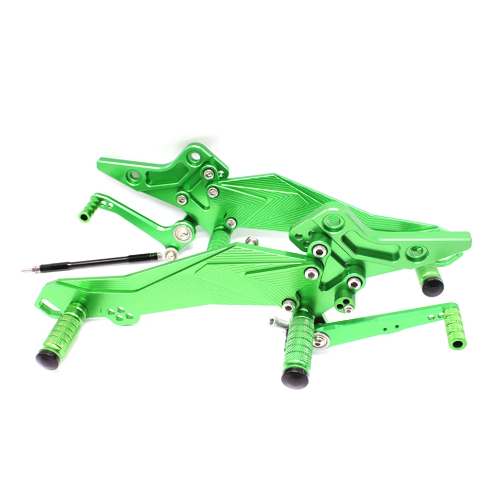 Подножка для мотоцикла с ЧПУ регулируемый задний комплект мотора колышки Kawasaki Z800