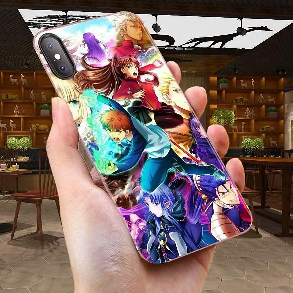 ТПУ мягкий резиновый чехол для телефона Fate Stay Night Galaxy Alpha Note 10 Pro A10 A20 A20E A30 A40 A50 A60 A70