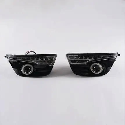 

Светодиодный налобный фонарь для Nissan TEANA Angel Eye DRL дневные ходовые огни с желтым сигналом поворота