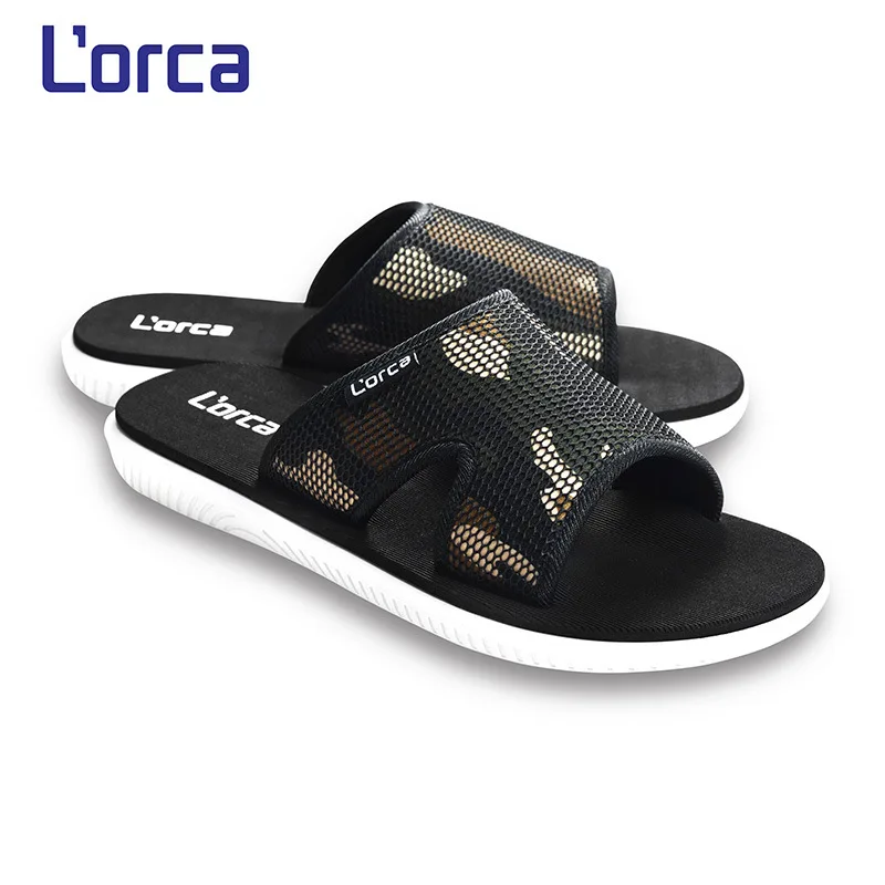 Мужские летние уличные тапочки из ПВХ камуфляжные пляжные спортивные Вьетнамки