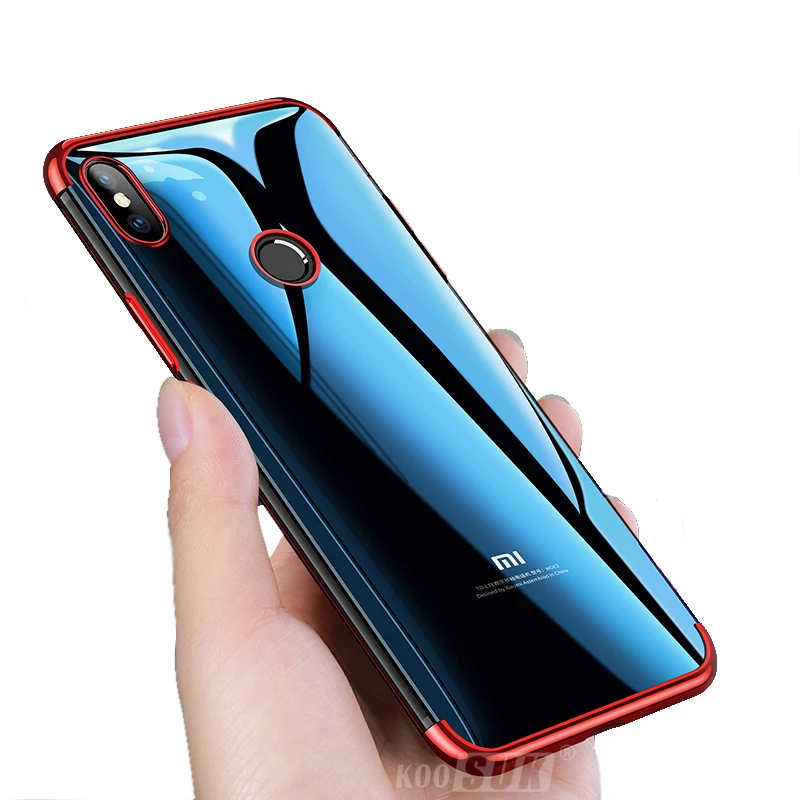 Роскошные чехлы для телефонов Xiaomi Redmi 6 Pro 6A мягкий чехол из ТПУ с прозрачным
