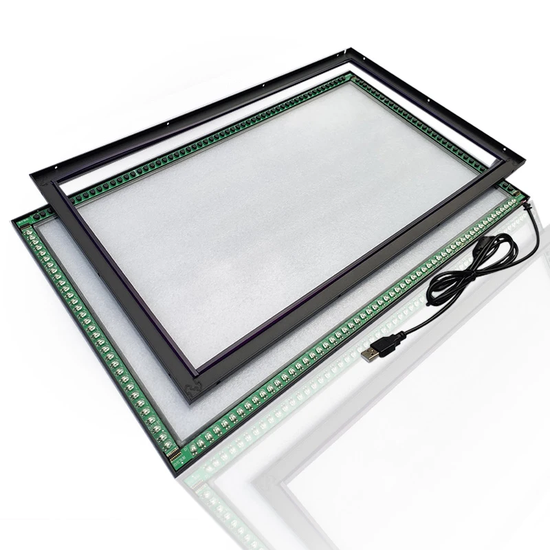 23 6 дюймовая ИК сенсорная Интерактивная Рамка для экрана многослойная USB-карта