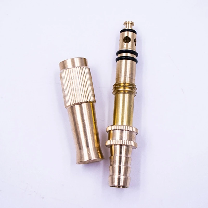 

Car wash high pressure Sprinkler nozzle Sprayer Adjustable Spray Hose Straight Copper Spray Nozzle Direct spray Watering Flower