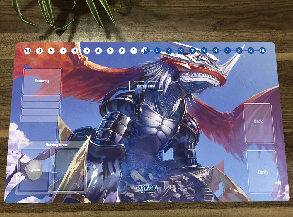Фото Игровой коврик Digimon для дуэли Императорский драмон игровой торговых карт DTCG мыши