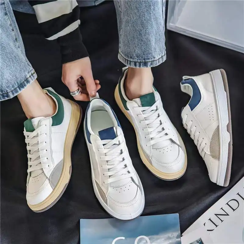 

Мужская обувь новая спортивная и повседневная обувь мужская модная обувь универсальная Белая обувь