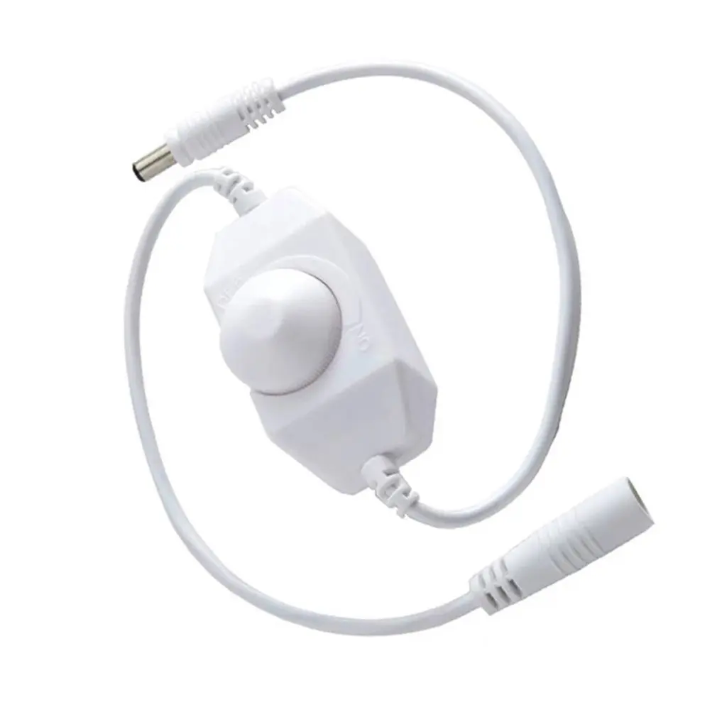 

LED Dimmer Brightness Controller Adjustment For 3528 5050 5730 5630 DC 12V -24V Single Color Strip Light