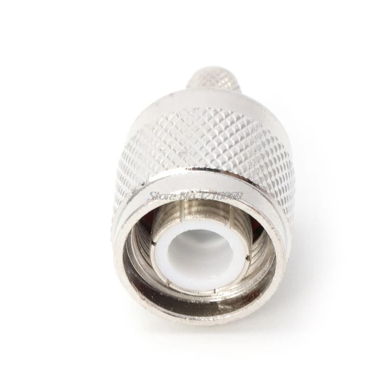 TNC штекер RF коаксиальный разъем обжимной никелированный для кабеля RG58 RG142 RG400 LMR195 |