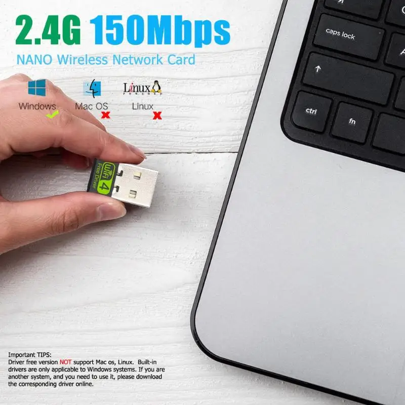 150 Мбит/с и безприводная Lan Беспроводной сетевая карта USB 2 0 Высокое Скорость