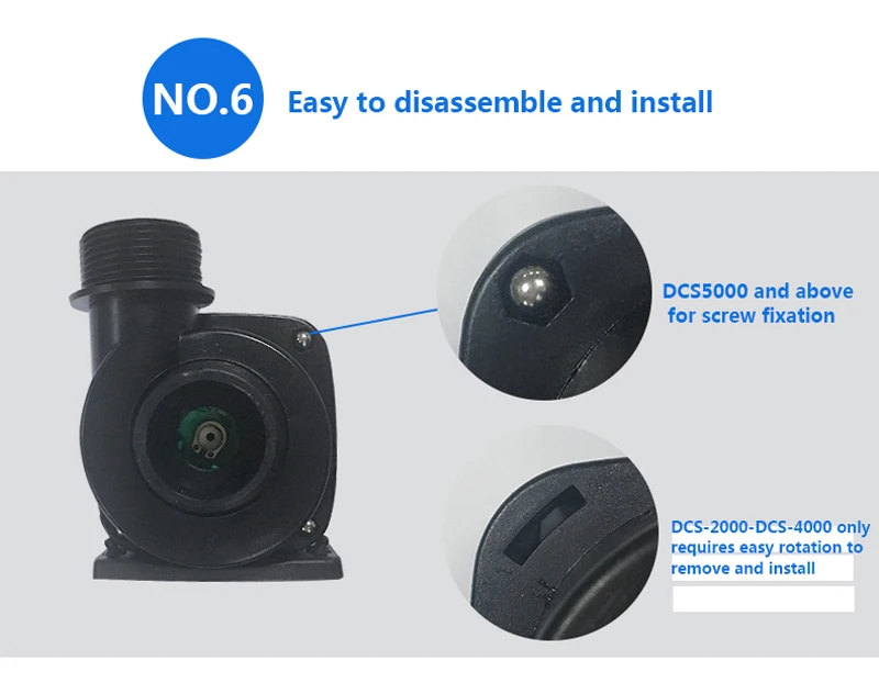 Jebao MDP DCS 2000-20000L/H DC Pump Water Dispensing Wave Making Inverter Submersible WiFi Pumps For Fish Tank Aquarium