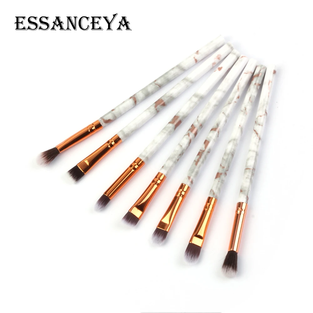 ESSANCEYA кистей для макияжа 7/10 шт. многофункциональный макияж, основа, тени для век набор кистей мини кисти с косметическим кисточки в сумке инструменты