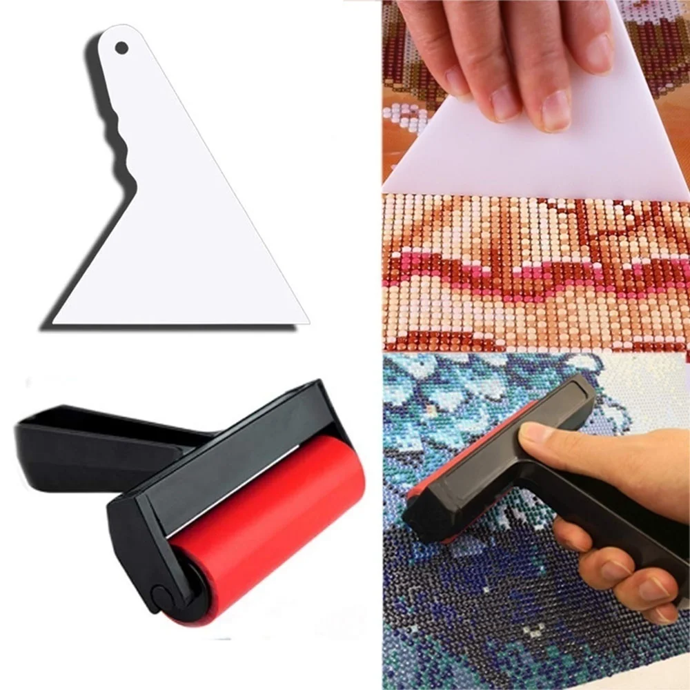 

5D Diamond Painting Tools and Accessories Kits Roller pen Clay Tray stylo Diamond Embroidery Tray Box sets