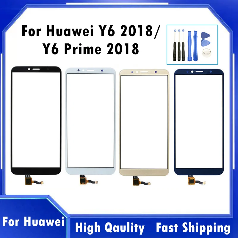 Высококачественный сенсорный экран для Huawei Y6 2018 / Prime сенсорная панель дигитайзер