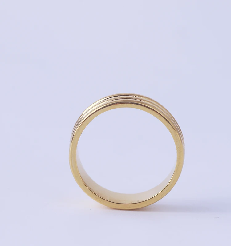Простое крутое красивое и ретро Золотое кольцо | Украшения аксессуары