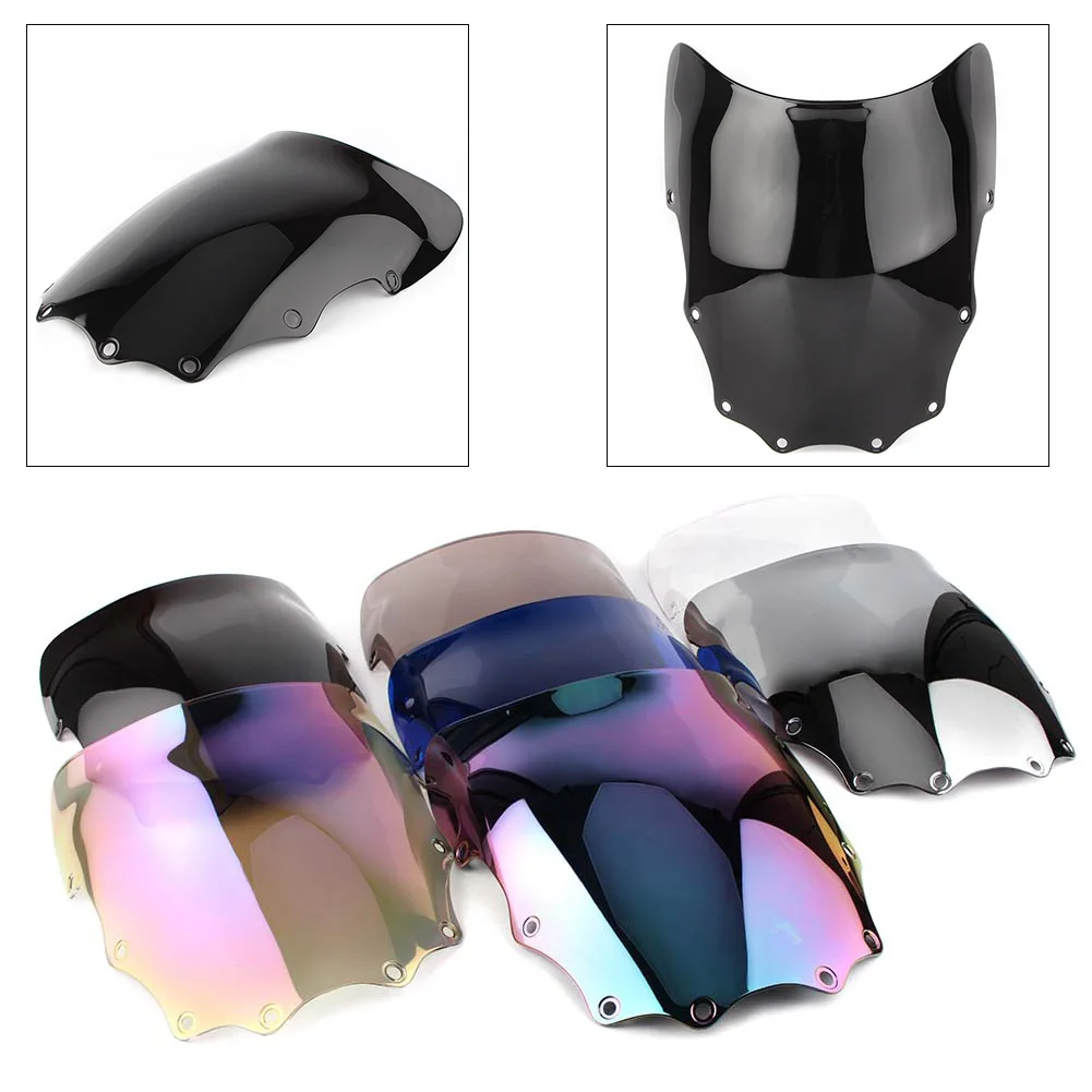Ветровое стекло для мотоцикла с двойными пузырьками ветрозащитный экран из