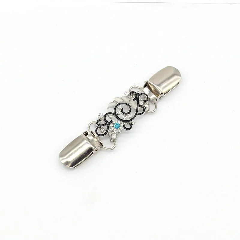 2 шт. 10 см свитер со стразами заколка для кардигана металлические кнопки