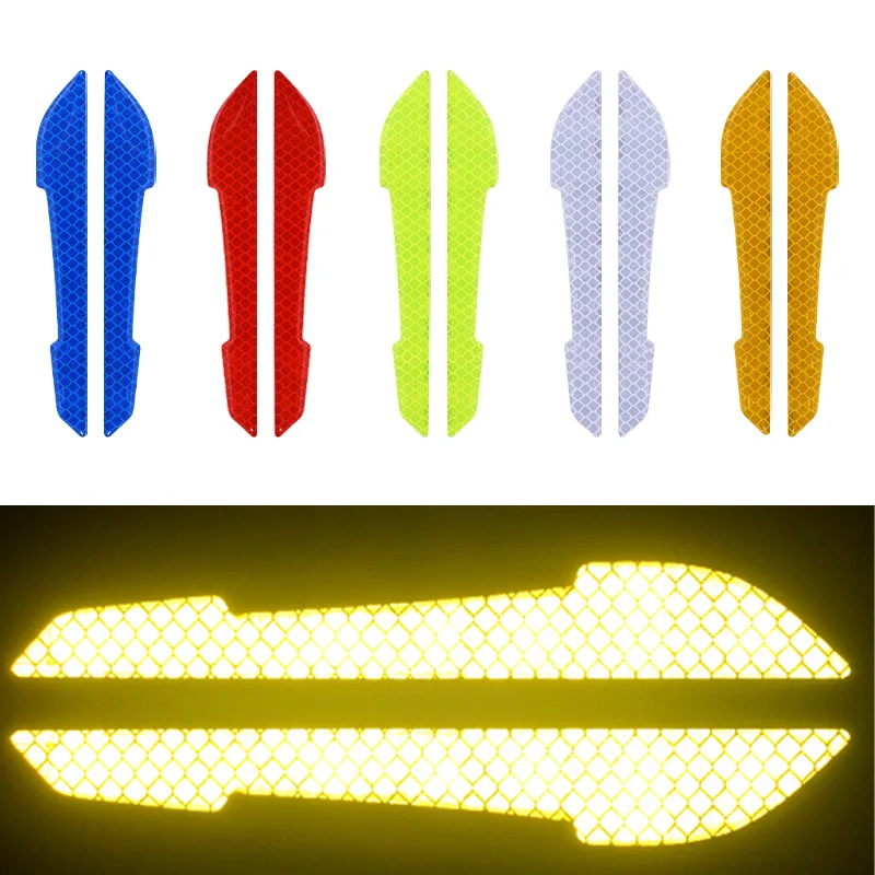 2 шт. предупреПредупреждение ющая лента для зеркала заднего вида|Светоотражающие