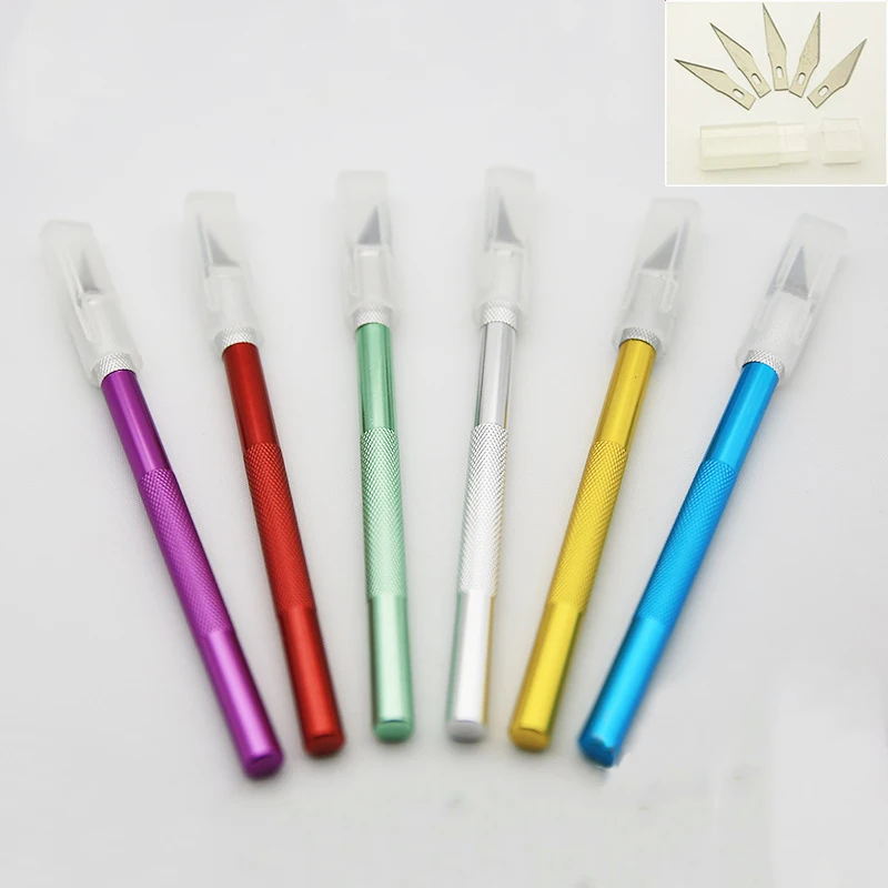 6 лезвие вырезать скульптурные ножи лазерной гравировки гравер резак