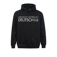 maybe you should have learned german funny germany oversized hoodie sweatshirts haikyuu casual hoodies fashion clothes men