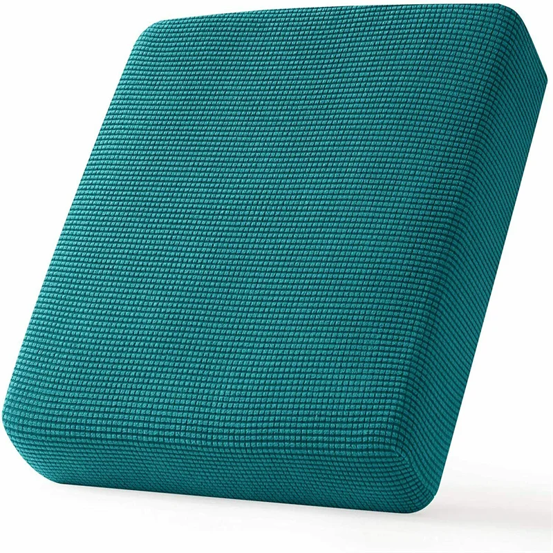 

Sofa Seat Cushion Cover Elastic Solid Color Pets Kids Furniture Protector Polar Fleece Stretch Washable Removable Slipcover