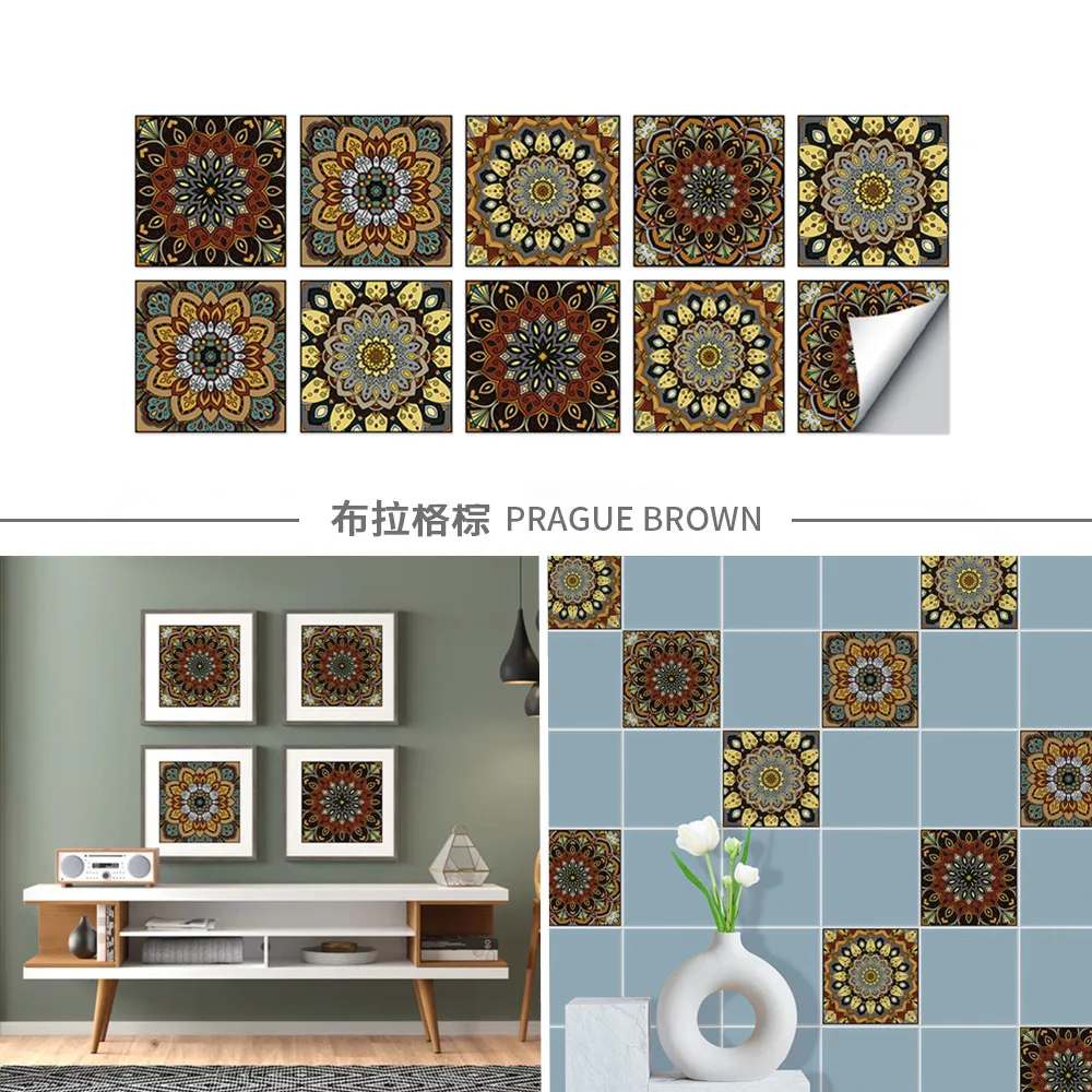 Настенные водонепроницаемые 3d-наклейки настенная плитка Backsplash стикеры для