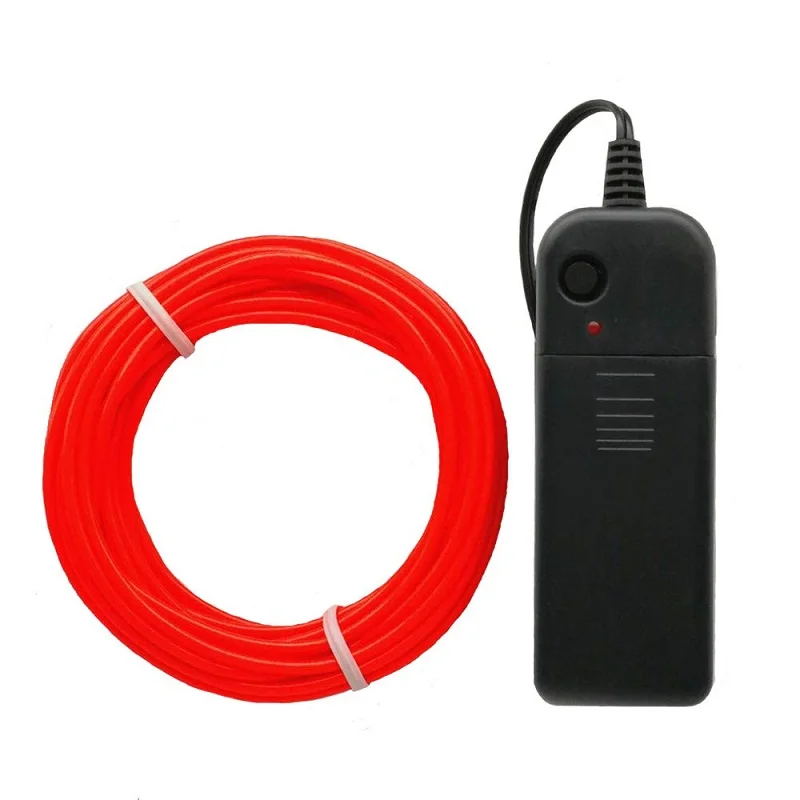 Электролюминесцентный портативный набор неоновый светящийся комплект