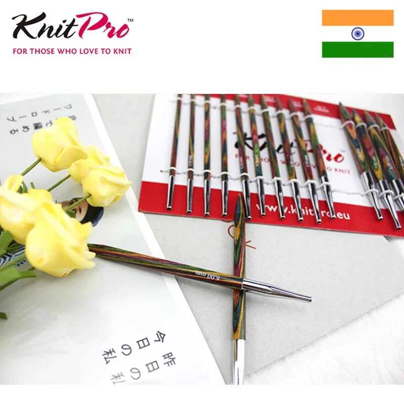 Набор сменных круглых игл для вязания с наконечником|circular needle set|knitpro symfonieknitpro needles