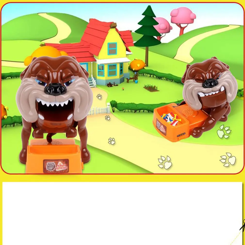 Настольная маленькая игра игрушка для собаки украсть кость укус палец собака