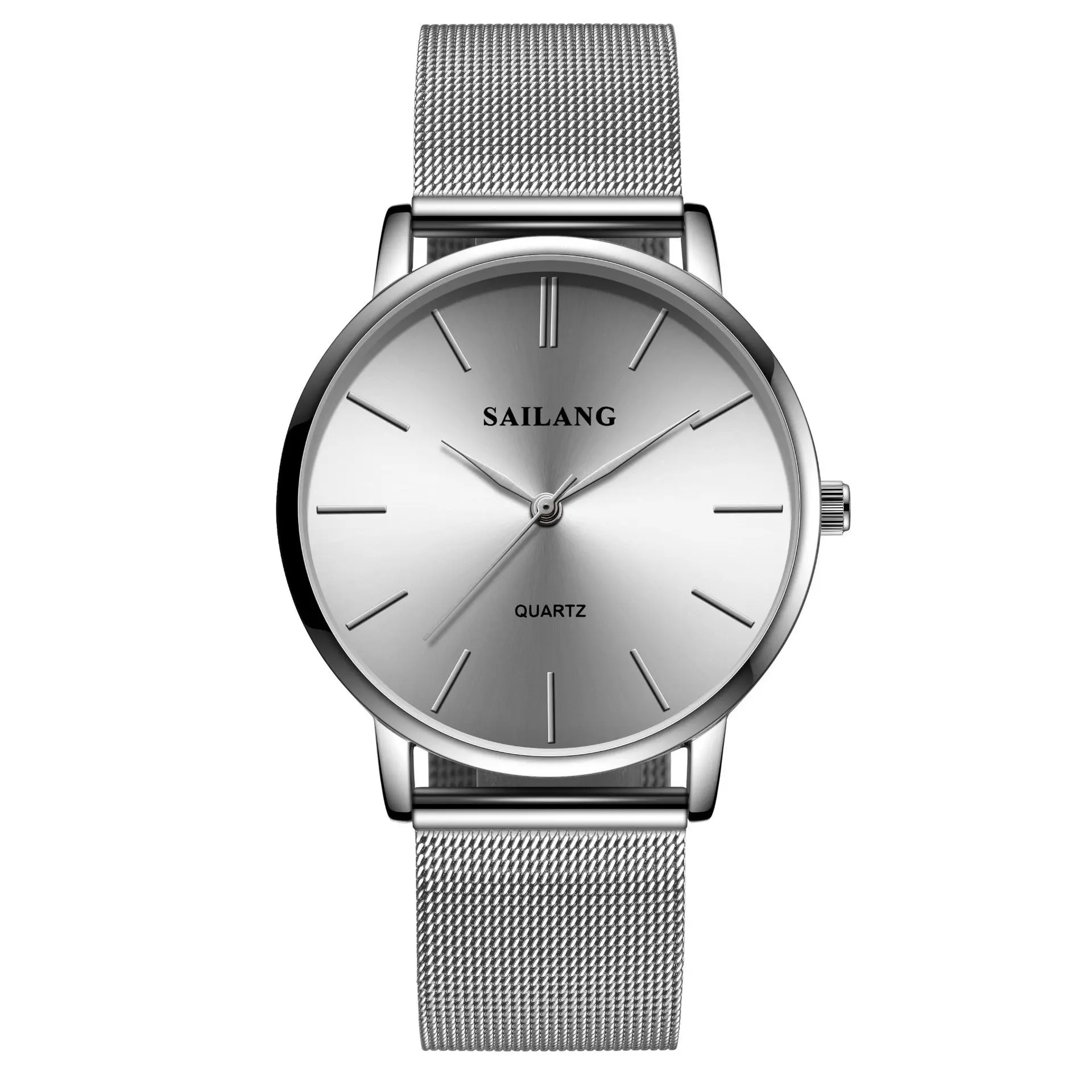 Leisure couples watch Male and female students watch male trend star quartz watch waterproof ultra-thin male watch couple gift