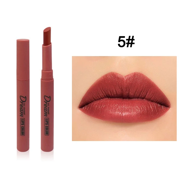 

1 professional lip makeup waterproof shimmer lasting pigment nude shiny velvet matte luxury beauty lip lipstick 88