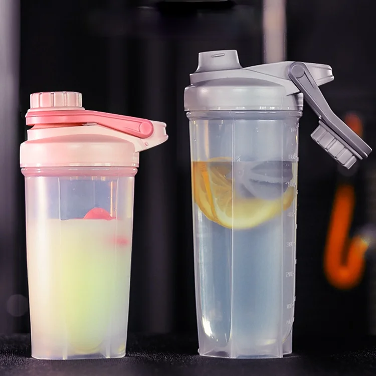 

Gym Supplement Shaker Bottle Protein Mixer Blender Bottle Shaker Drinking Portable Butelka Na Wode Kitchen Supplies DI50YYB