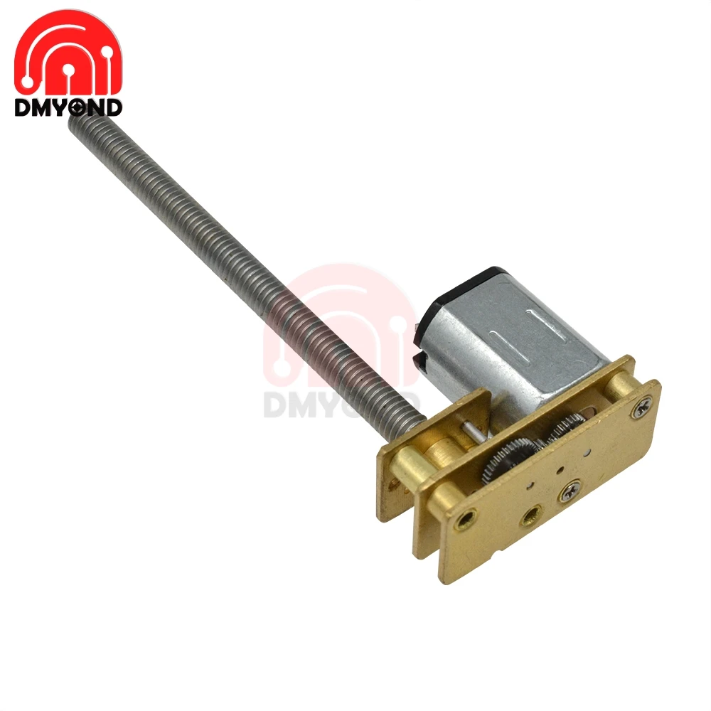 Резьбовой вал с металлическим редуктором умный двигатель шестеренкой для