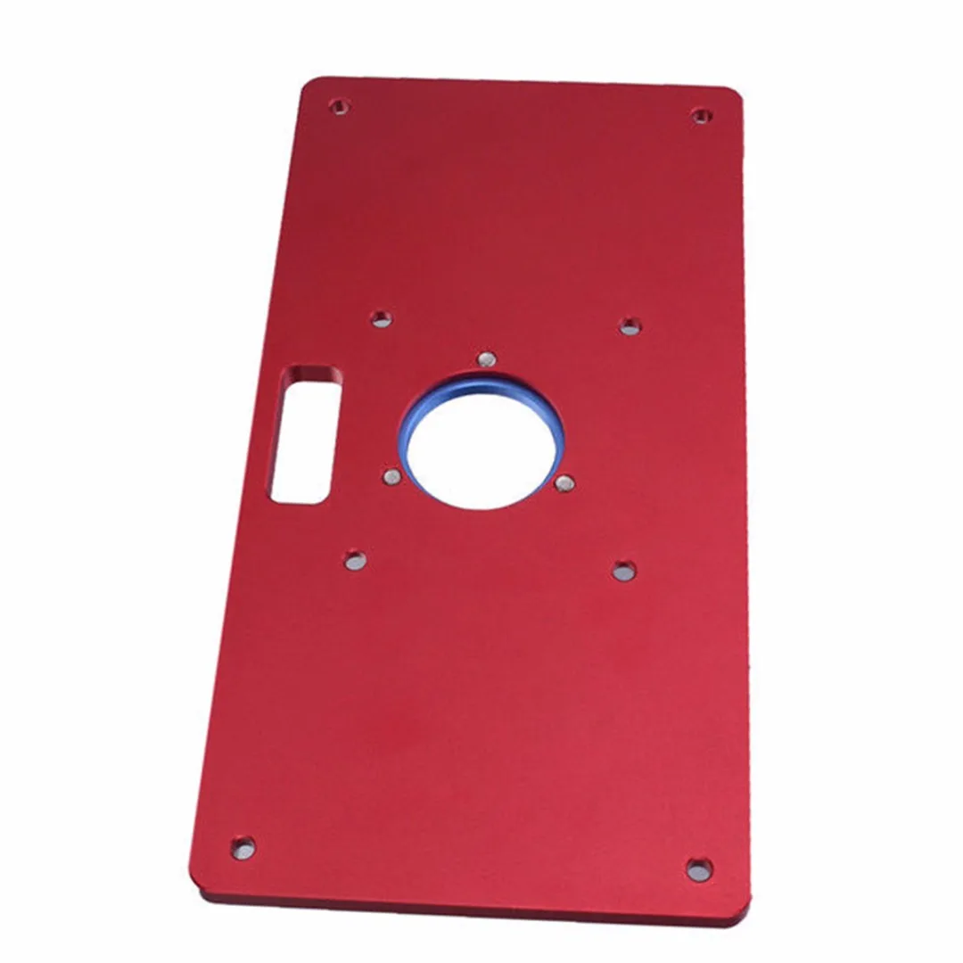 Высококачественная универсальная вставная пластина для фрезерного стола DIY