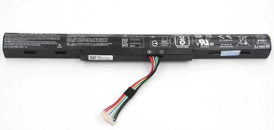 Аккумулятор HONGHAY AS16A5K для ноутбука acer Aspire E 15 series E5-575G-53VG E5-475G 523G 553G 573G 575G 774G AS16A7K AS16A8K