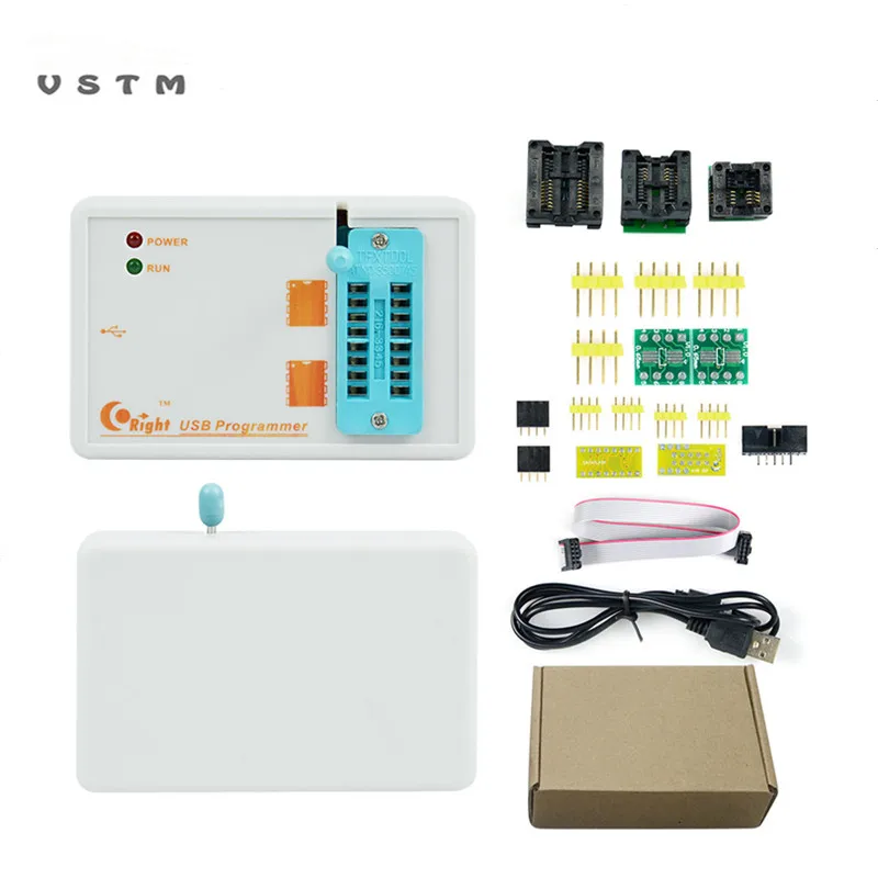 

High Quallity original SkyPRO 24 25 93 SPI DATA FLASH AVR STM32 SMT8 offline programming offline burner