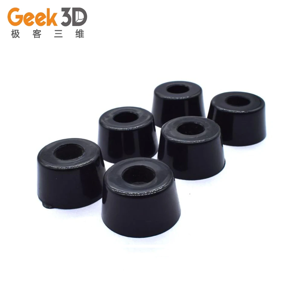 

10pc 3D printer Black Rubber Feet Chair Floor Protector Non-slip Furniture Feet Table Leg Cover Cabinet Bottom Pads Funiture Leg