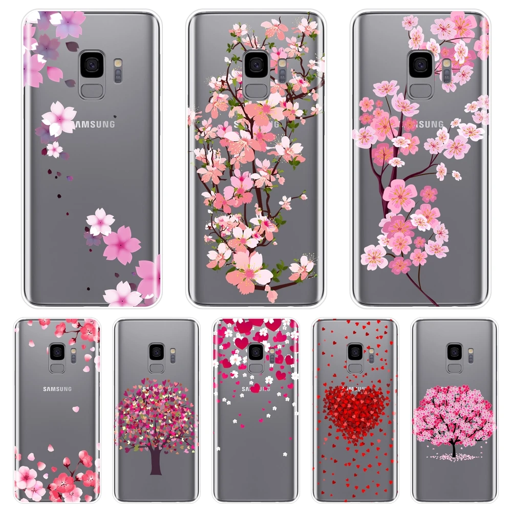 Мягкий силиконовый чехол накладка для Samsung Galaxy S5 S6 S7 Edge S8 S9 Plus|Бамперы| |