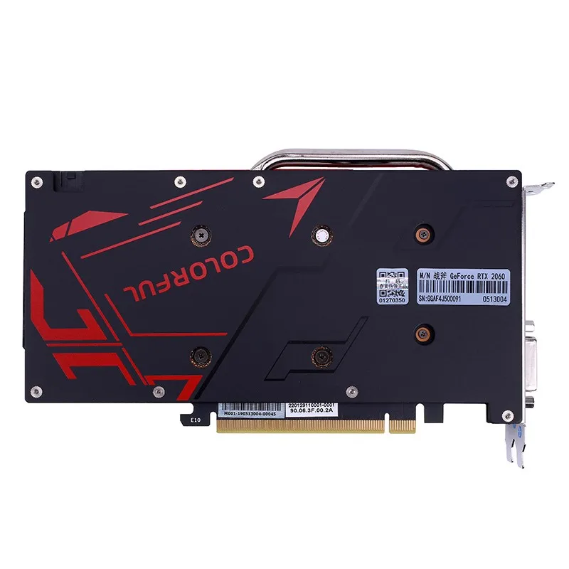 Цветная игровая видеокарта GeForce RTX 2060 NB 6 ГБ GDDR6 192 бит | Компьютеры и офис