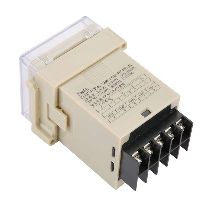 ZN48 AC220V цифровой счетчик реле времени Многофункциональный вращающийся